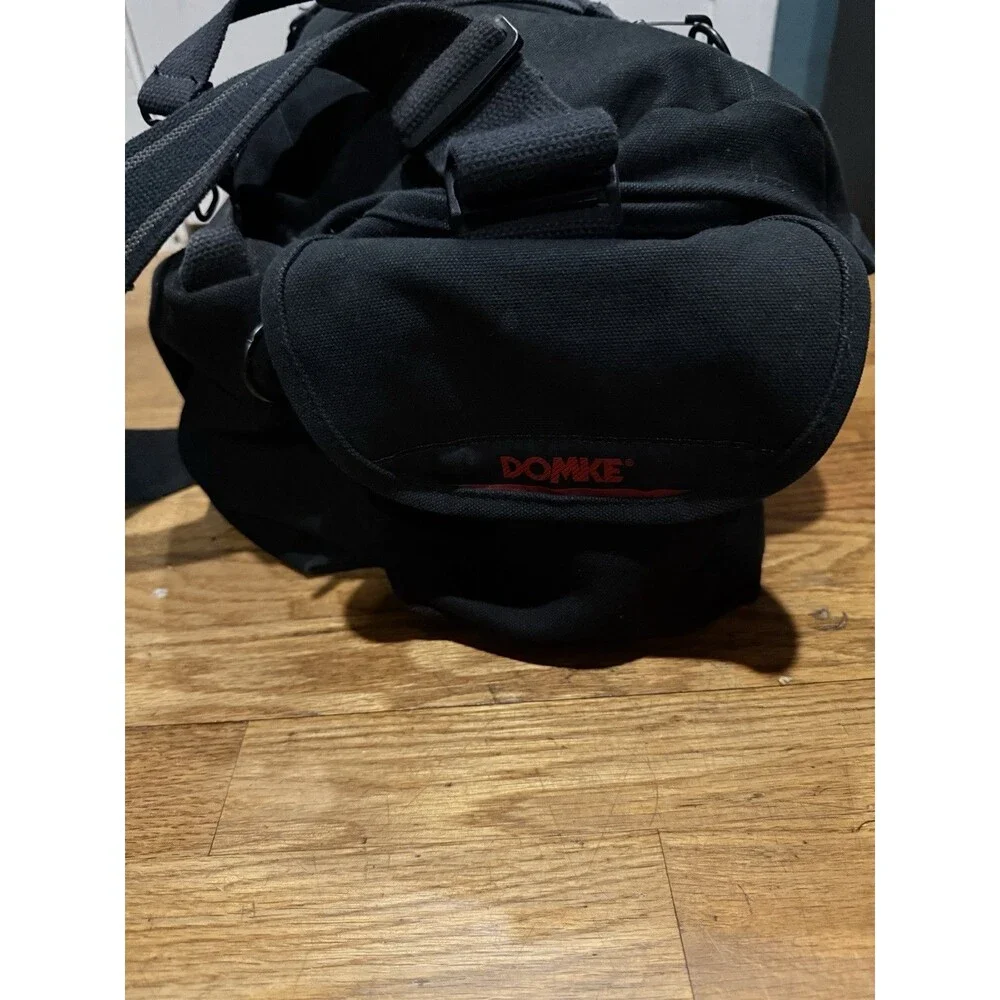Domke F‑1X Classic Series “Little Bit Bigger” Black Canvas Shoulder Camera Bag